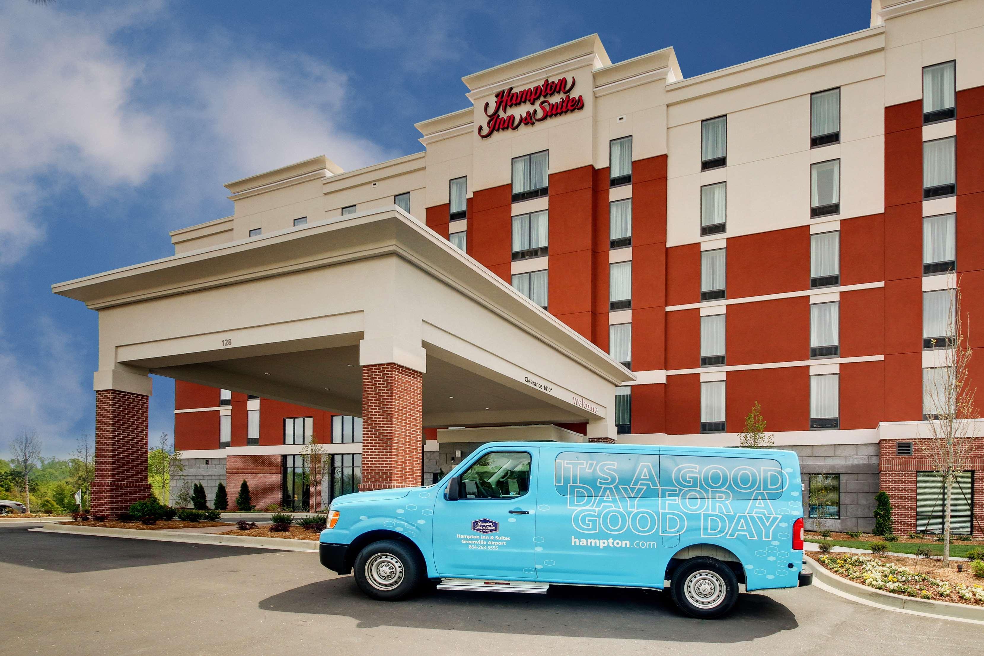 Hampton Inn & Suites Greenville Airport מראה חיצוני תמונה